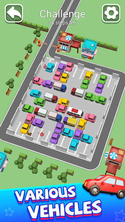 #5. Car Parking Games: Parking Jam (Android) By: Rejoy Studio