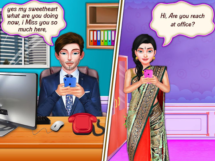 #5. Indian Wedding Honeymoon Games (Android) By: playNfun - educational & girl games