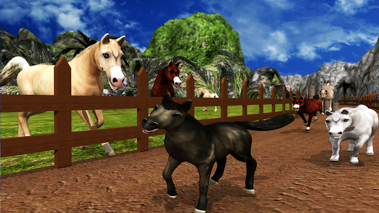 #4. Thumbelina Horse Racing (Android) By: Sublime 3D Game Studio