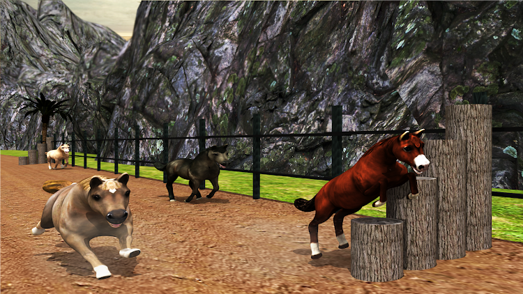 #7. Thumbelina Horse Racing (Android) By: Sublime 3D Game Studio