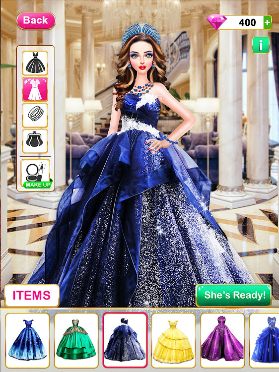 #10. Fashion Game Makeup & Dress up (Android) By: Sweet Maker Shop