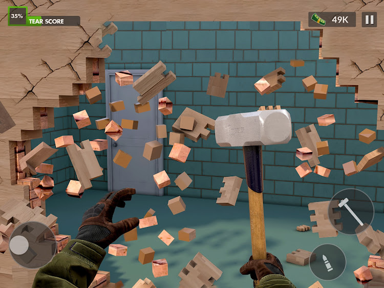 #4. Destroy Buildings - Tear Down (Android) By: Hyper Joy Games