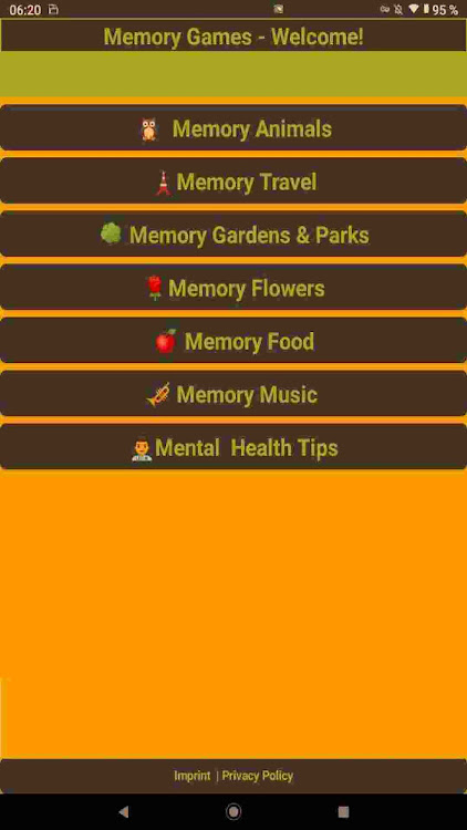 #9. Golden Memory Mental Health (Android) By: ml-dev