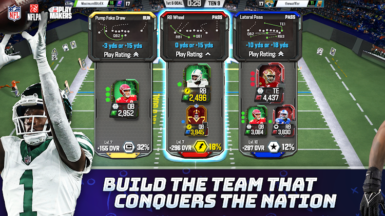 #7. NFL 2K Playmakers Card Battler (Android) By: 2K, Inc. - a Take-Two Interactive affiliate