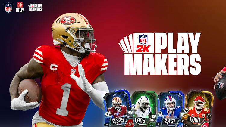 #9. NFL 2K Playmakers Card Battler (Android) By: 2K, Inc. - a Take-Two Interactive affiliate