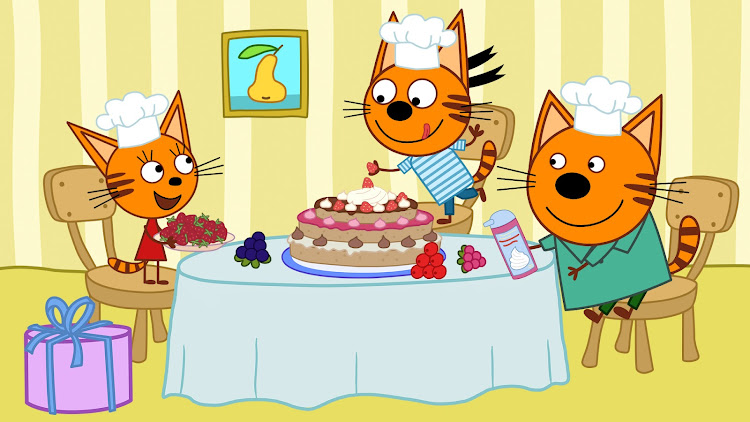 #2. Kid-E-Cats: Kids birthday (Android) By: Hippo Kids Games