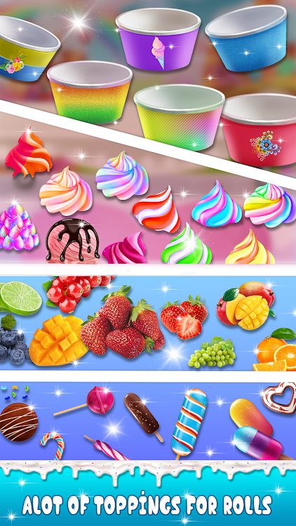 #4. Diy Ice Cream Roll Cone Maker (Android) By: Phone Games Studio