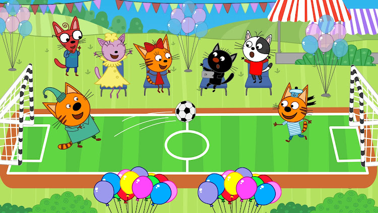 #4. Kid-E-Cats: Kids birthday (Android) By: Hippo Kids Games