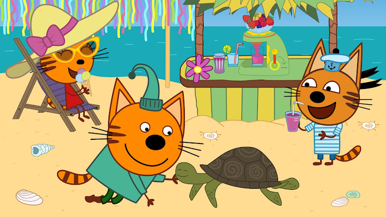 #7. Kid-E-Cats: Kids birthday (Android) By: Hippo Kids Games