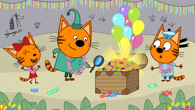 #8. Kid-E-Cats: Kids birthday (Android) By: Hippo Kids Games