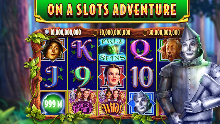 #3. Wizard of Oz Slots Games (Android) By: Zynga