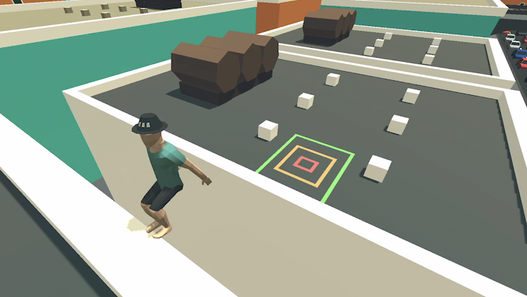 #5. Flip Trickster - Parkour Simul (Android) By: Lion Studios