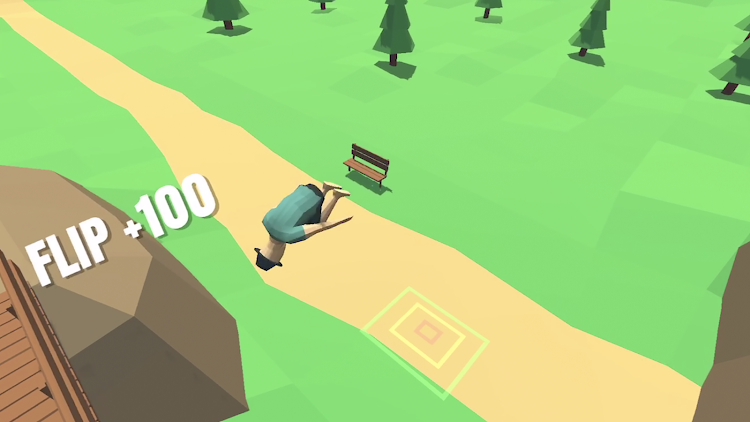 #6. Flip Trickster - Parkour Simul (Android) By: Lion Studios