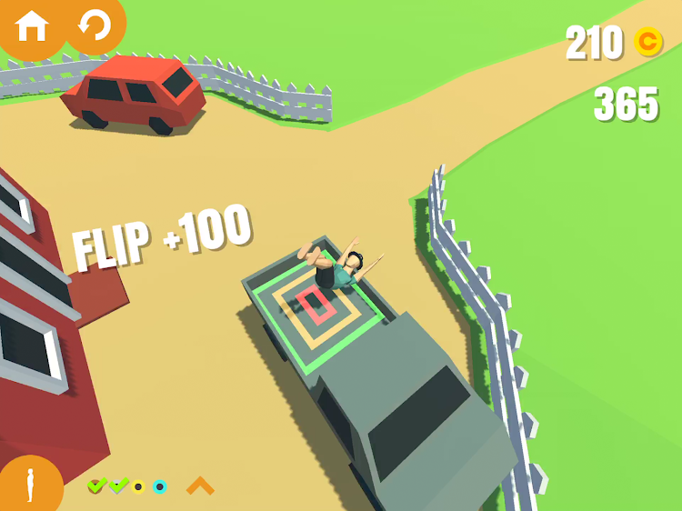 #9. Flip Trickster - Parkour Simul (Android) By: Lion Studios