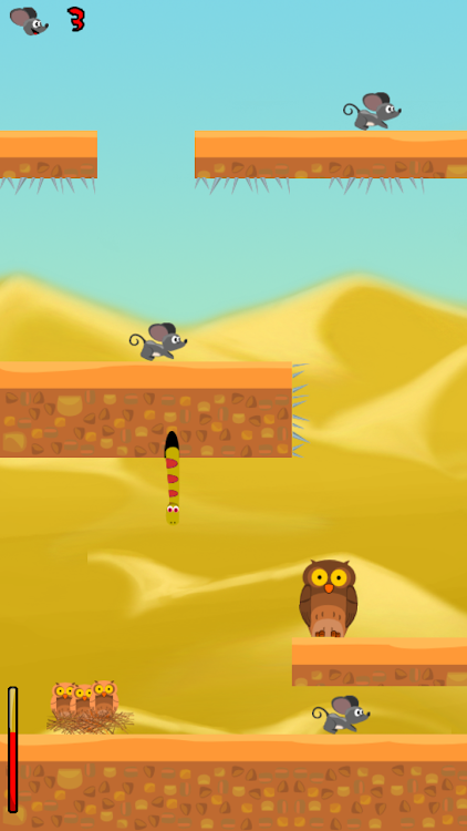 #7. Feed'em-A flappy owl fun game! (Android) By: ObsidianSoft