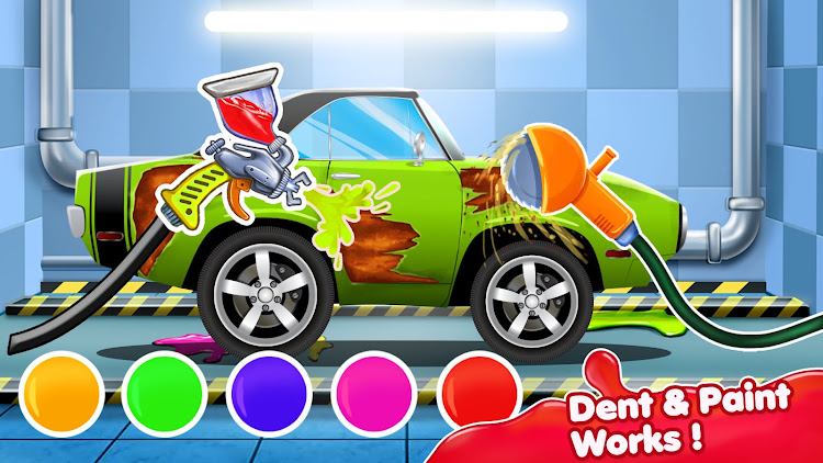 #6. Car Wash Game: Workshop Garage (Android) By: Play Toy Lab