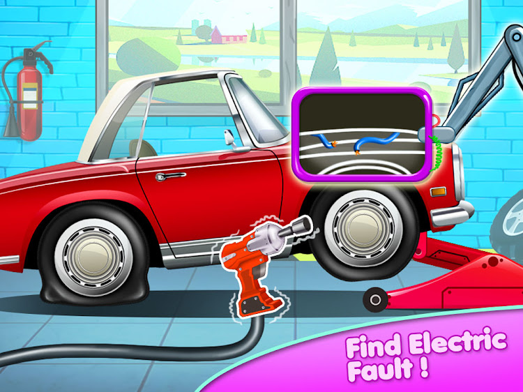 #8. Car Wash Game: Workshop Garage (Android) By: Play Toy Lab