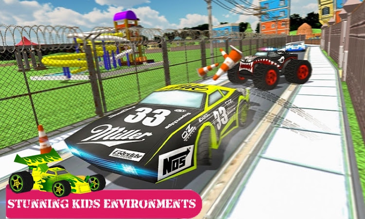 #2. Toys Racing Game : Car Driving (Android) By: Mini 1der World