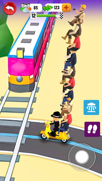 #2. Bike Taxi - Crazy Bike Rider (Android) By: Brave Jackals