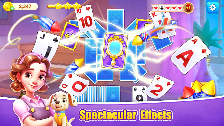 #2. Classic Solitaire TriPeaks (Android) By: pan sudoku solitaire