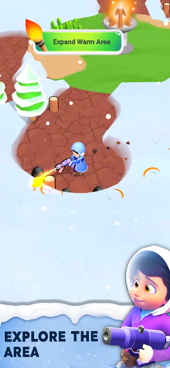 #4. Frost Land - Snow Survival (Android) By: Nazara Publishing