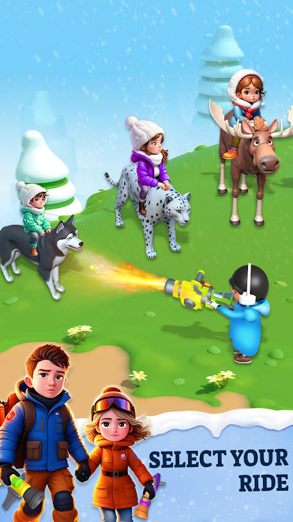 #9. Frost Land - Snow Survival (Android) By: Nazara Publishing