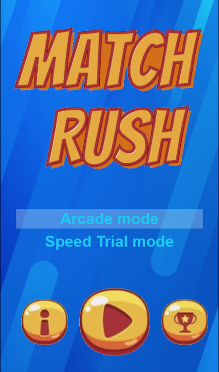 #2. Match Rush (Android) By: Panos Tsikogiannopoulos