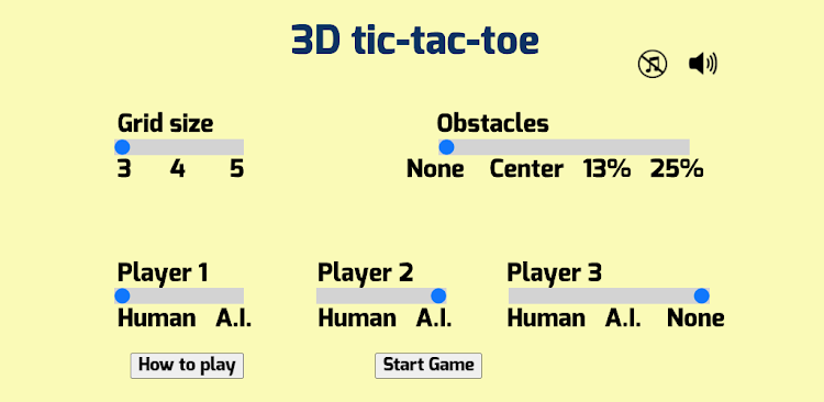 #4. 3D tic-tac-toe (Android) By: Panos Tsikogiannopoulos