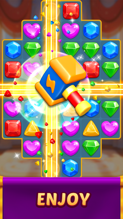 #9. Jewel Match Dragon - No Wifi (Android) By: BuildFun - Jewel Games Star