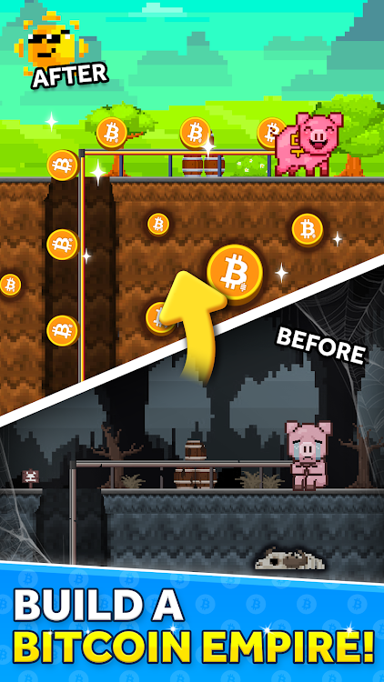 #4. Bitcoin Miner Earn Real Crypto (Android) By: Fumb Games