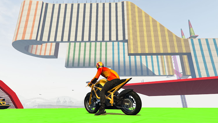 #5. GT Bike Race: Bike Stunt 3D (Android) By: Games Studios Inc.