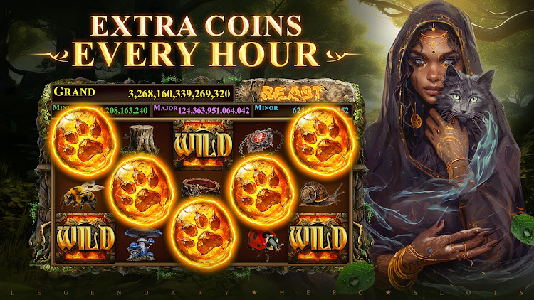 #8. Legendary Hero Slots - Casino (Android) By: BitStrong Games