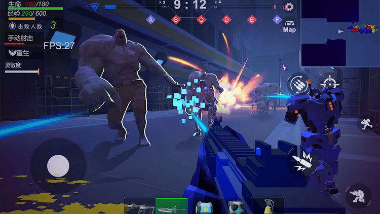 #2. War Robot: Team Fps Shoot Game (Android) By: Deer Dan Studio