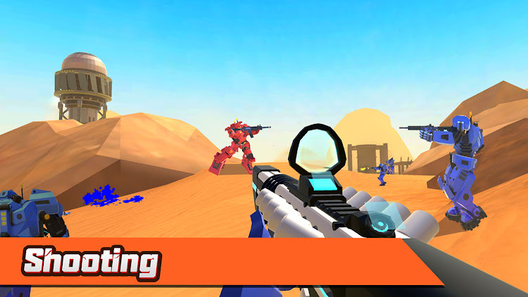 #5. War Robot: Team Fps Shoot Game (Android) By: Deer Dan Studio