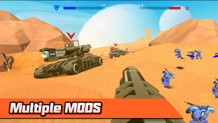 #6. War Robot: Team Fps Shoot Game (Android) By: Deer Dan Studio