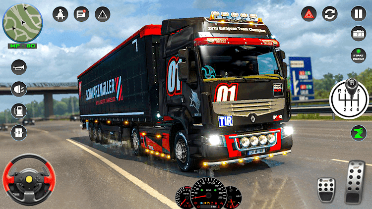 #8. Truck Cargo Heavy Simulator (Android) By: Vine Gamers Inc.