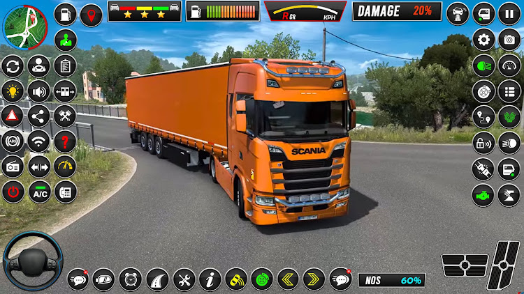 #9. Truck Cargo Heavy Simulator (Android) By: Vine Gamers Inc.