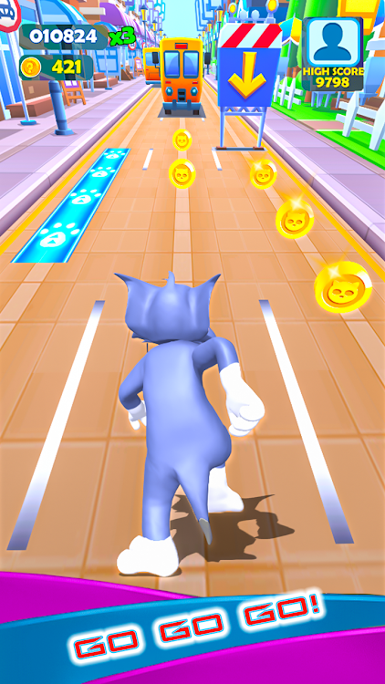 #7. Tom Cat Run : Subway Adventure (Android) By: Big Bash Gaming Studio