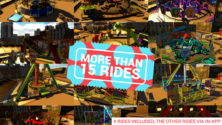 #4. Funfair Ride Simulator 4 (Android) By: Pixelsplit