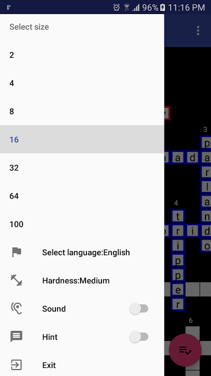 #8. Crossword (Android) By: Mikalai Yatskevich