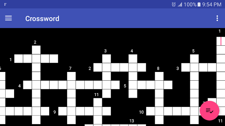 #9. Crossword (Android) By: Mikalai Yatskevich