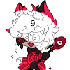 Alastor Hotel Coloring icon