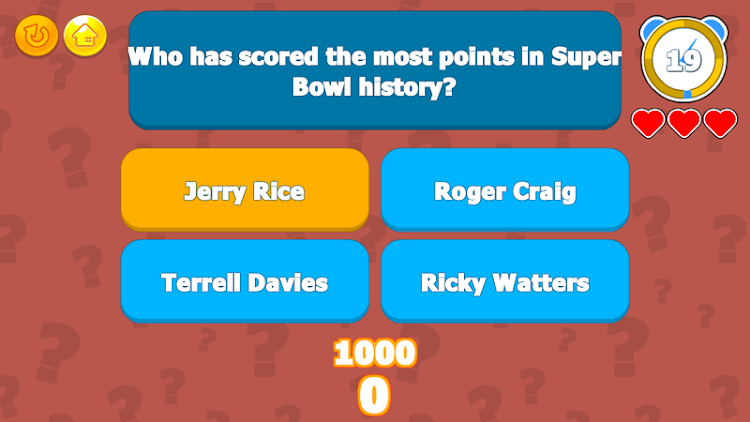 #5. Super Bowl Trivia Challenge (Android) By: LoadUpGames.com