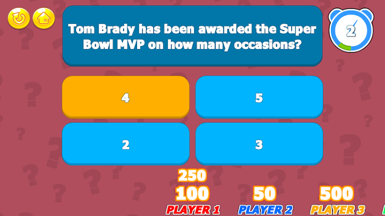 #10. Super Bowl Trivia Challenge (Android) By: LoadUpGames.com