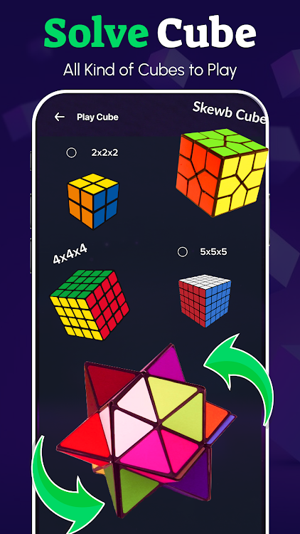 #4. Rubik's Cube Puzzle Solver app (Android) By: IObits Apps