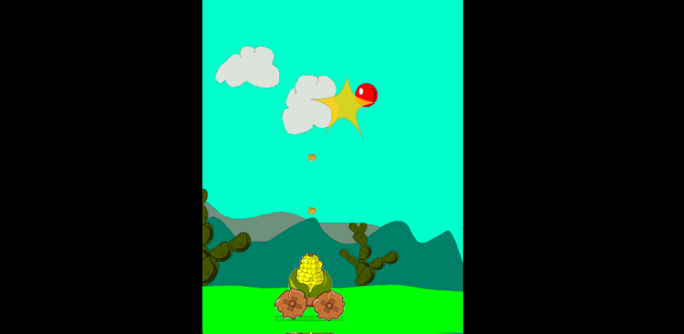 #2. corn vs bombs (Android) By: MAURICIO JAVIER SILVA NAVAS