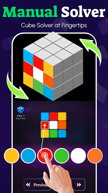 #8. Rubik's Cube Puzzle Solver app (Android) By: IObits Apps