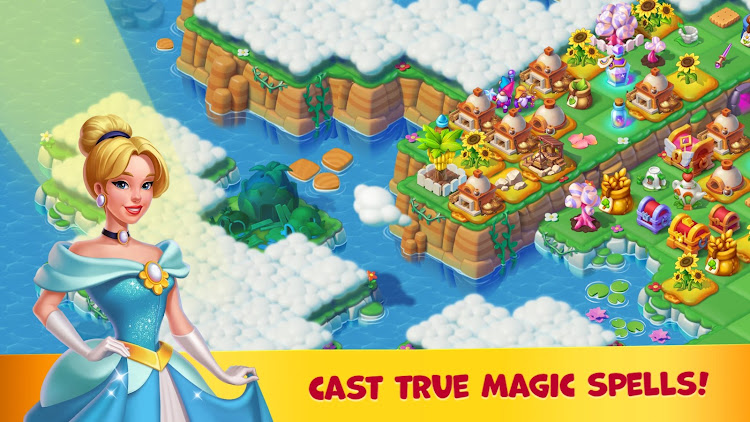 #3. Fairyland: Merge & Magic (Android) By: Slimmerbits LLC