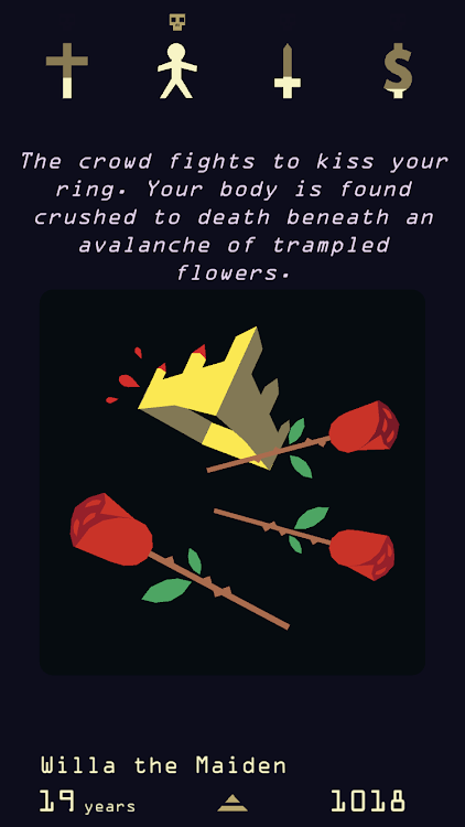 #4. Reigns: Her Majesty (Android) By: DevolverDigital