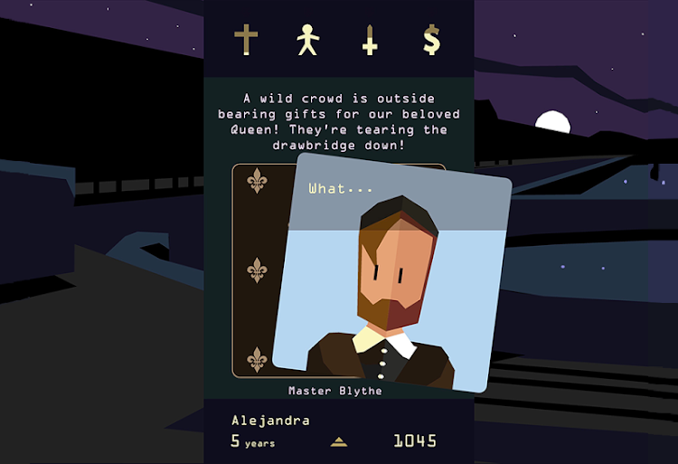 #8. Reigns: Her Majesty (Android) By: DevolverDigital